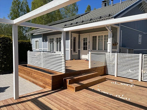 Esimerkkikuva terassitöistämme